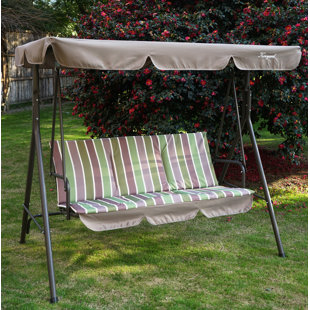 three person swing set