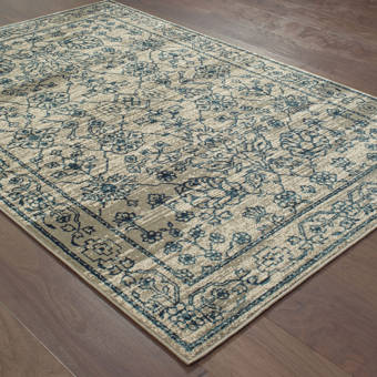 Exquisite Rugs Berlin Charcoal Ivory Area Rug Wayfair