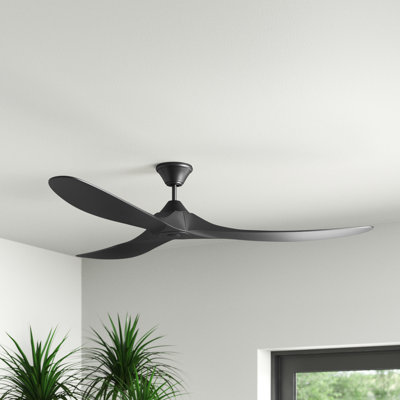 Percival 60'' 3 - Blade Outdoor Propeller Ceiling Fan with Remote Control