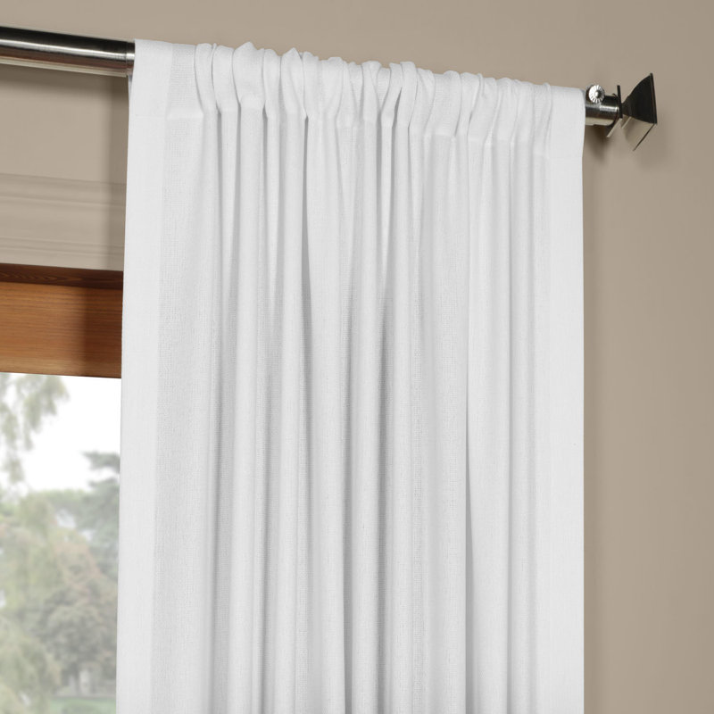 Mercury Row Winterbourne Synthetic Semi Sheer Rod Pocket Single