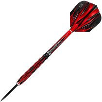 3pcs Red Flame Professional Competition Tungsten Steel Tip Darts Copper Barrel 