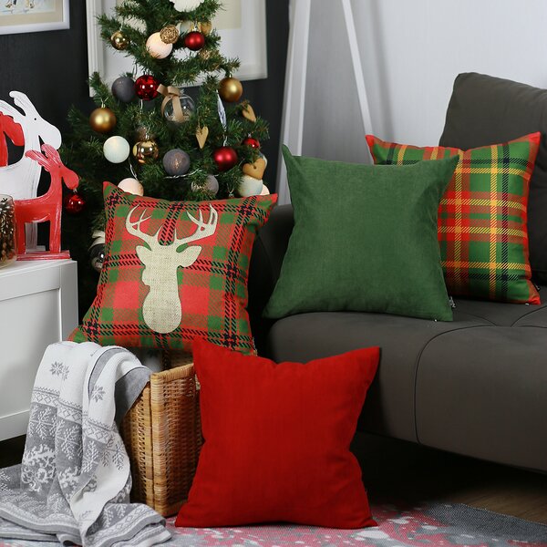 christmas couch pillow covers
