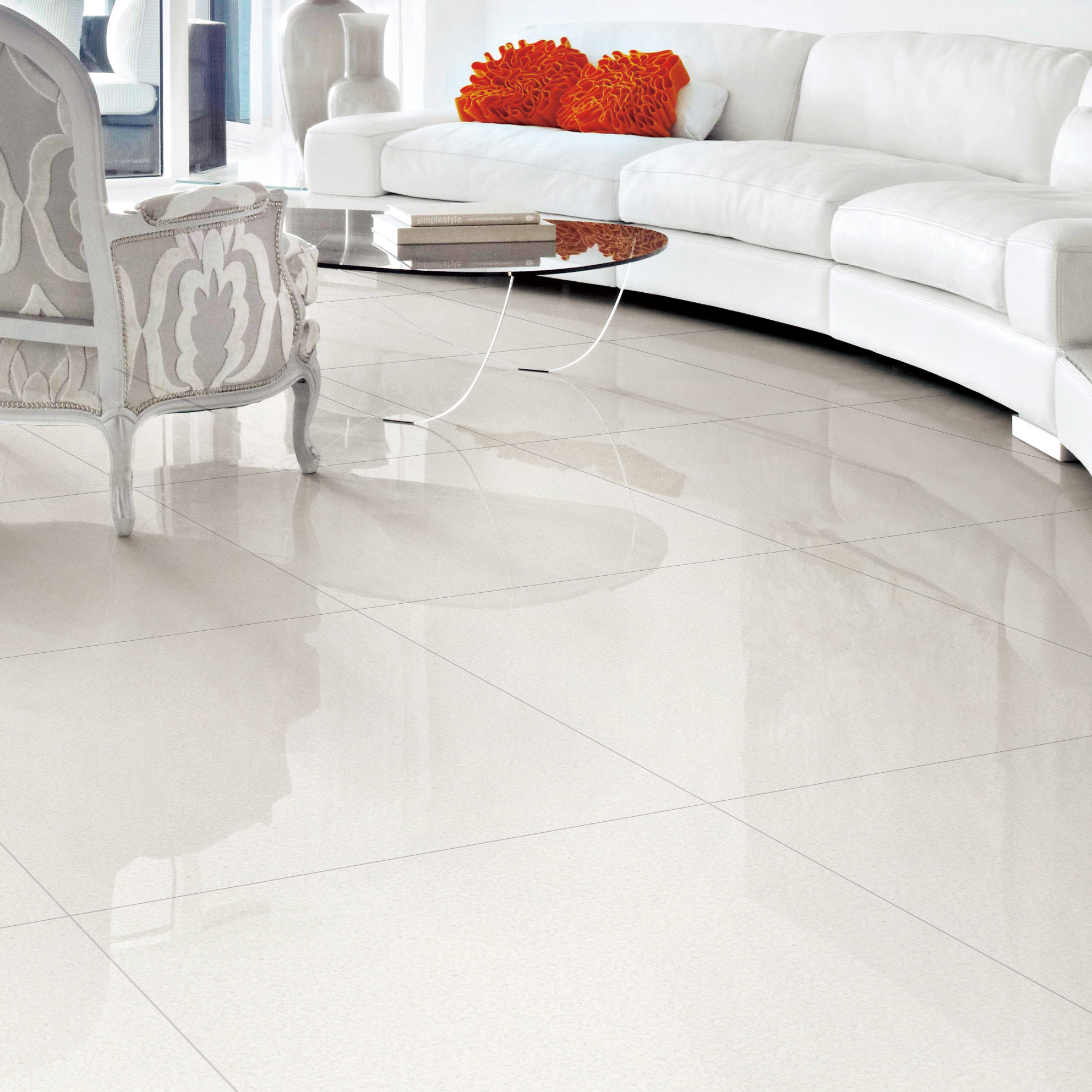 Multile Premium Micro Crystal 24 X Porcelain Field Tile In Multile Premium Micro Crystal 24 X Porcelain Field Tile In White Wayfair