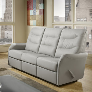Avery Leather Reclining Sofa by Relaxon