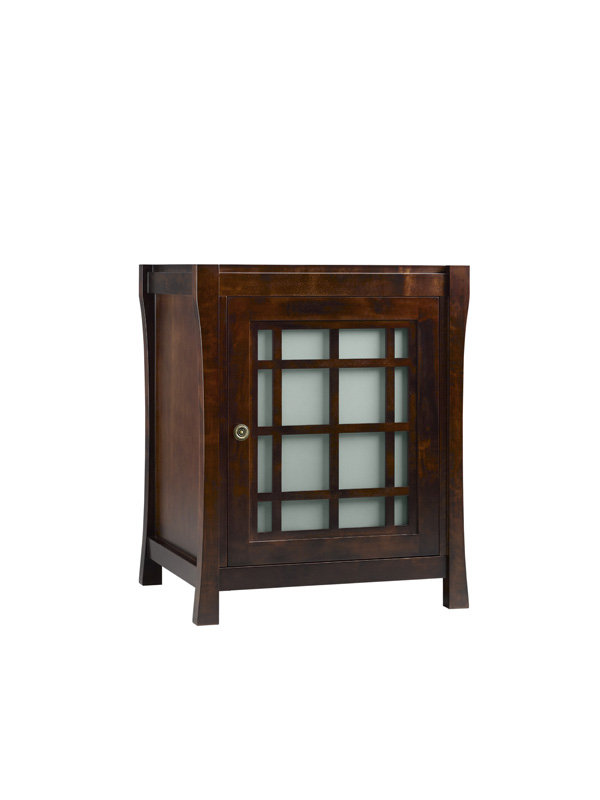 Ronbow Shoji 25 Single Bathroom Vanity Cabinet Base Wayfair Shoji 25 Single Bathroom Vanity Cabinet Base