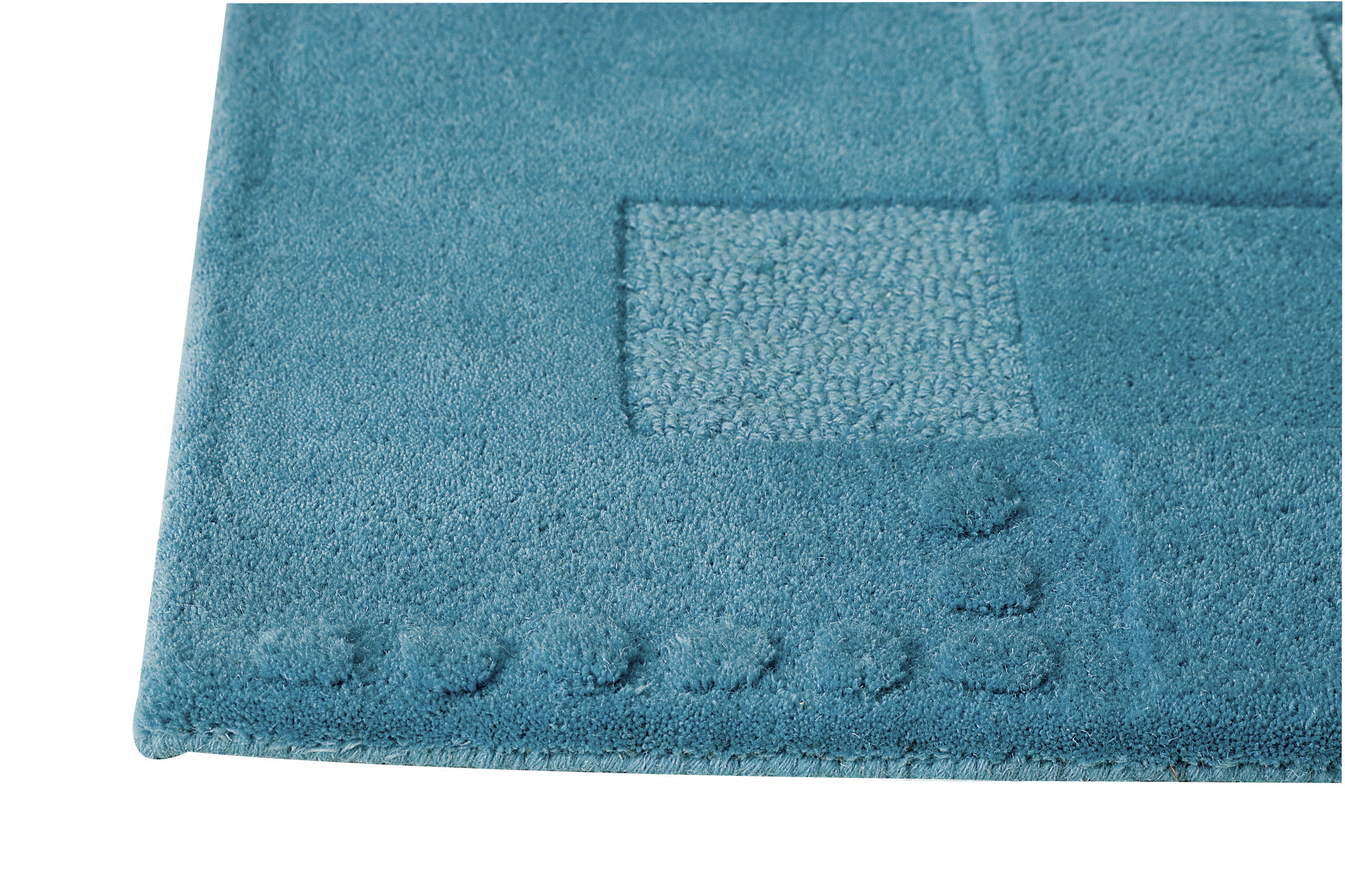 Latitude Run Hamilton Geometric Hand Tufted Wool Cotton Blue Area Rug Wayfair