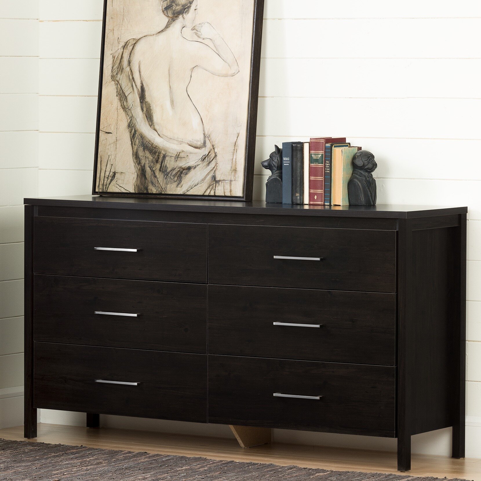 South Shore Gravity 6 Drawer Double Dresser Reviews Wayfair