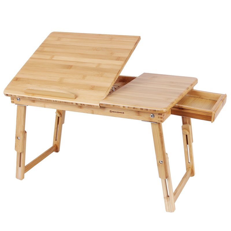 Symple Stuff Bamboo Lap Desk Bed Serving Breakfast Tray Reviews Bamboo Lap Desk Bed Serving Breakfast Tray