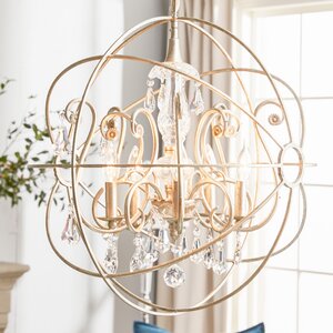 Rodrigues 5-Light Crystal Chandelier