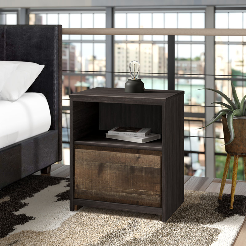 Trent Austin Design Taumsauk 1 Drawer Nightstand In Dark Brown Reviews Wayfair If you love great deals, then you'll love the prices on these trent austin design® therrien 5 piece dining set x113830994. taumsauk 1 drawer nightstand in dark brown
