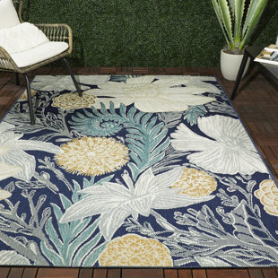 Indoor Outdoor Tropical Area Rugs You Ll Love In 2021 Wayfair