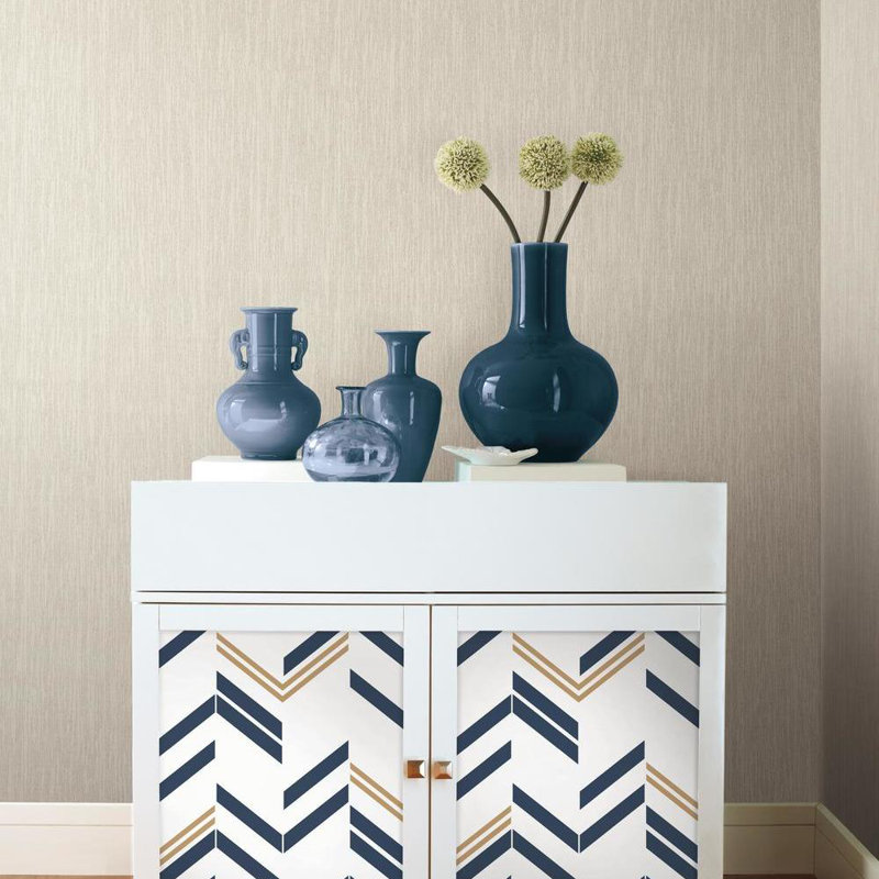 Delaware Chevron And Herringbone 16 5 L X 20 5 W Peel And Stick