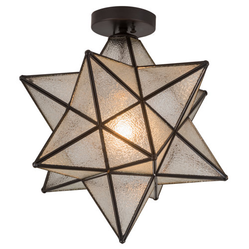 World Menagerie Quintanilla 1 Light Unique Statement Star