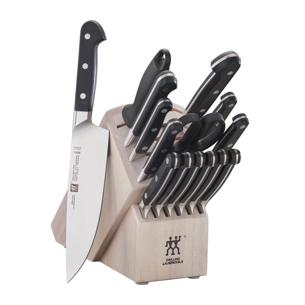 Zwilling Ja Henckels Pro 16 Piece Knife Block Set Reviews Birch Lane