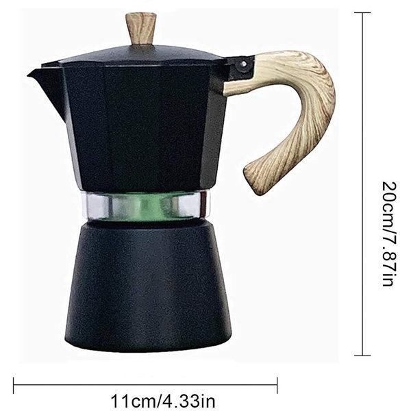 STARSKY 6 Cups (300Ml) Moka Pot 