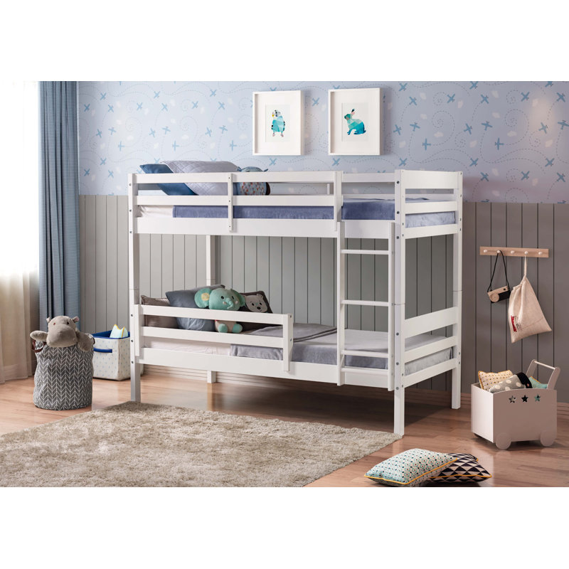twin over double bunk bed