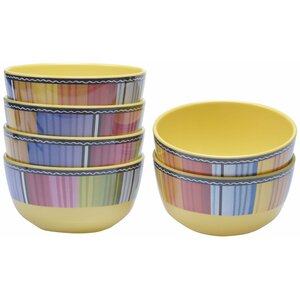 Sands Melamine Dessert Bowl (Set of 6)