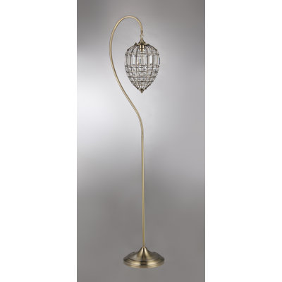 Briadale 1 Light Crystal 64" Floor Lamp