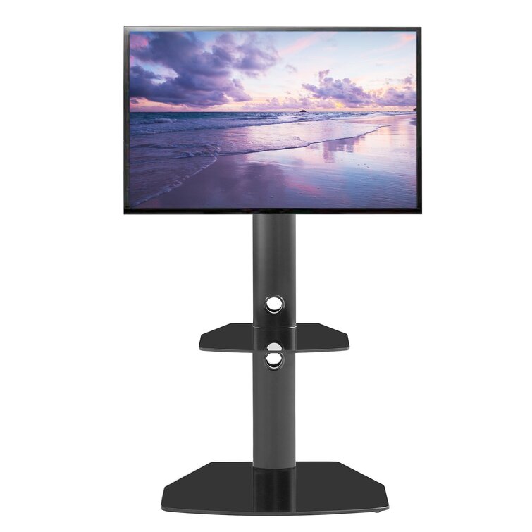 Details about   Height Adjustable TV Mount Stand 32-55 inch LCD LED TVs Table Top TV Stand 