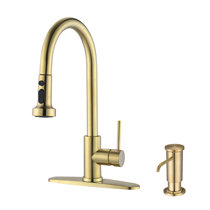 Wayfair | Kitchen Faucets with Soap Dispenser Included