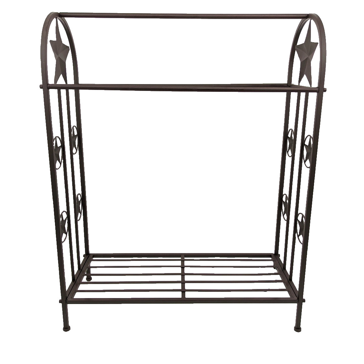 Foundry Select 36.25'' Tall Metal Blanket/Quilt Rack Wayfair