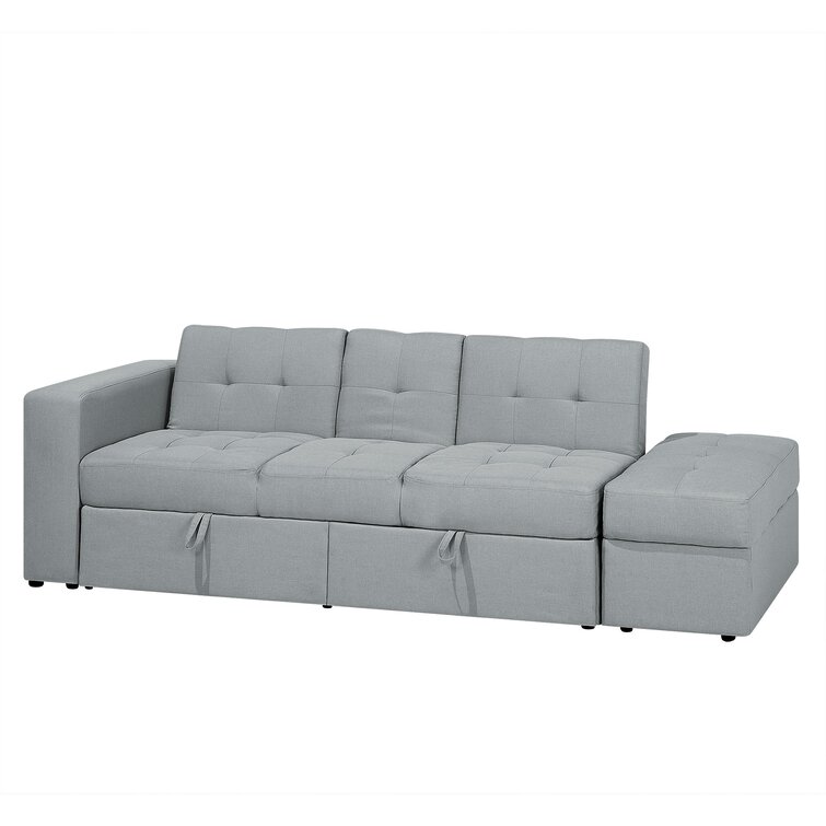 Brayden Studio Lepus 3 Seater Clic Clac Sofa Bed | Wayfair.co.uk