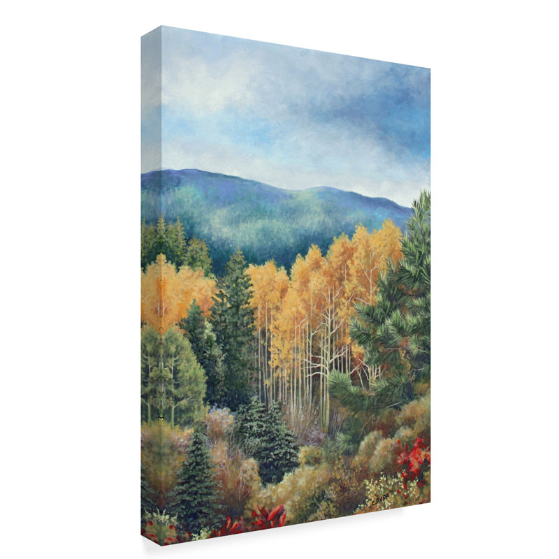 Millwood Pines The Colors Of Fall Acrylic Painting Print On