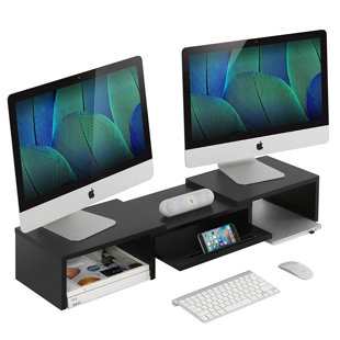 Double Monitor Stand Wayfair