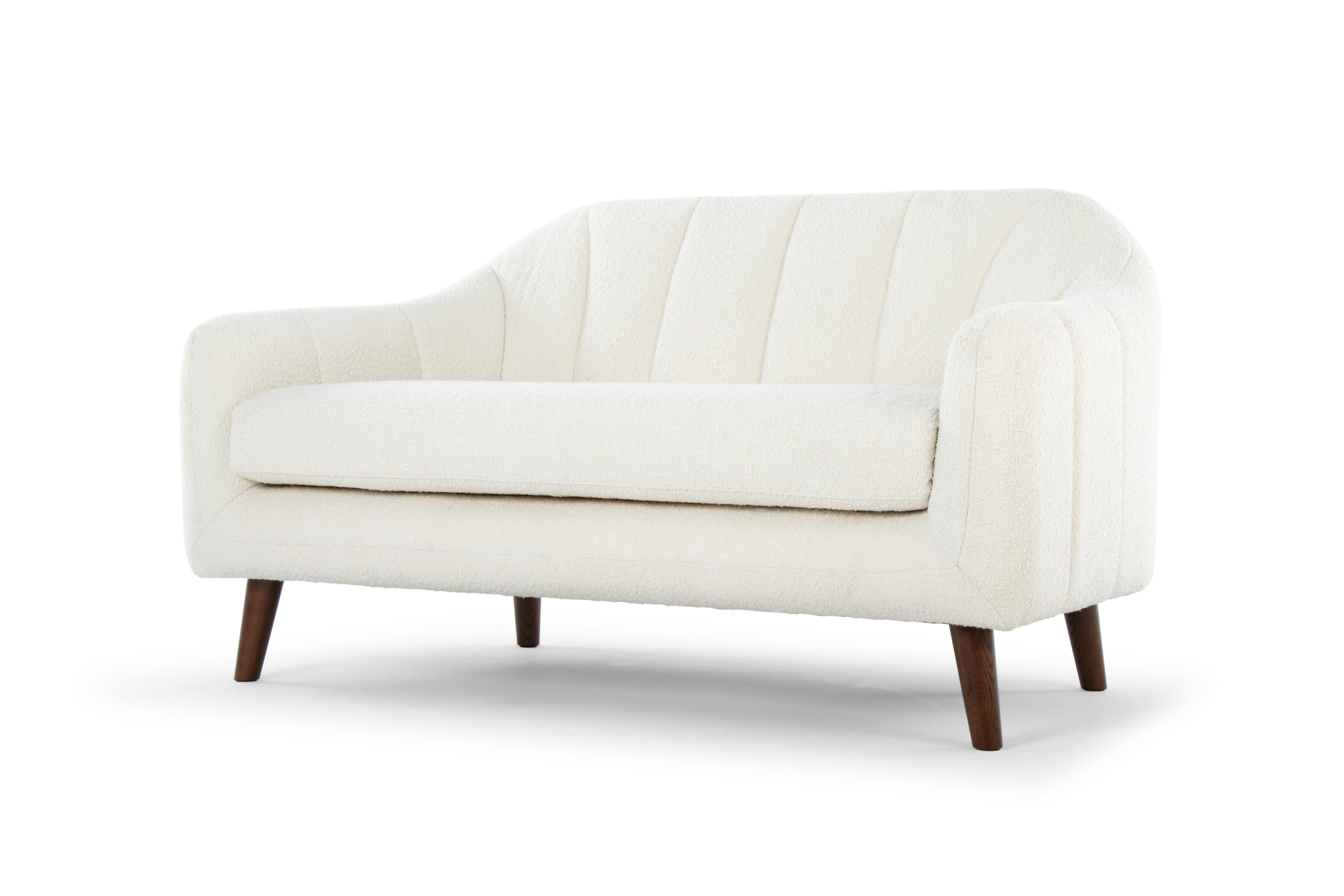 small off white loveseat