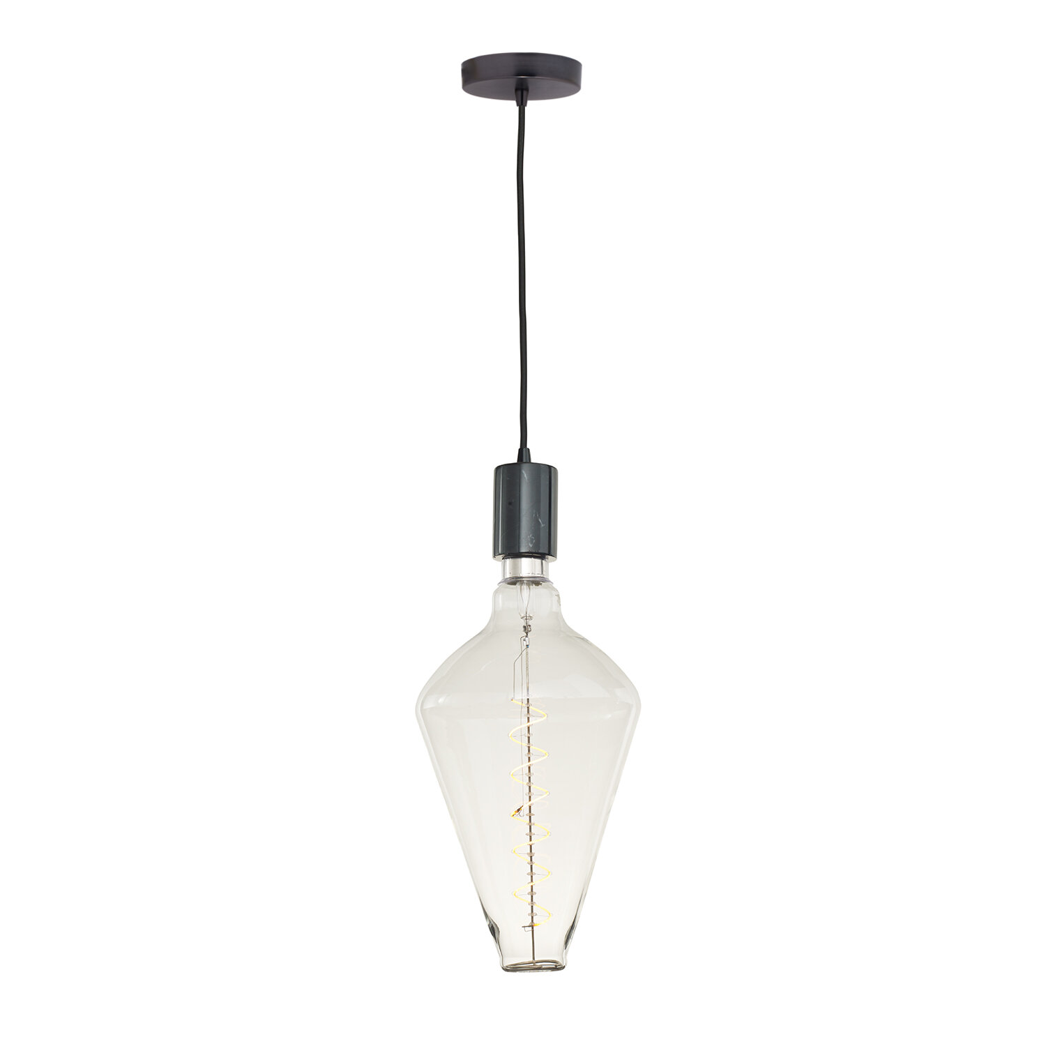 Williston Forge Blair 1 - Light Single Bulb Pendant | Wayfair