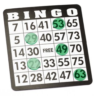 Classic Bingo Lotto Lottery Game Set Friend Family Home Party Play Game Activity 