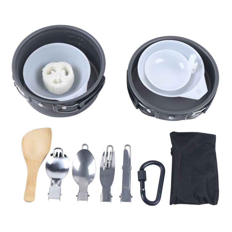 TBVECHI Partial Camping Cooking Set For Outdoorslightweight Aluminum