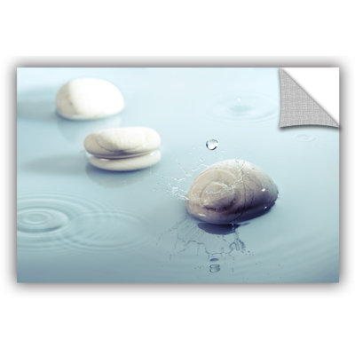 Zen Rain I Photographic Print Latitude Run Size 24 H x 36 W x 01 D