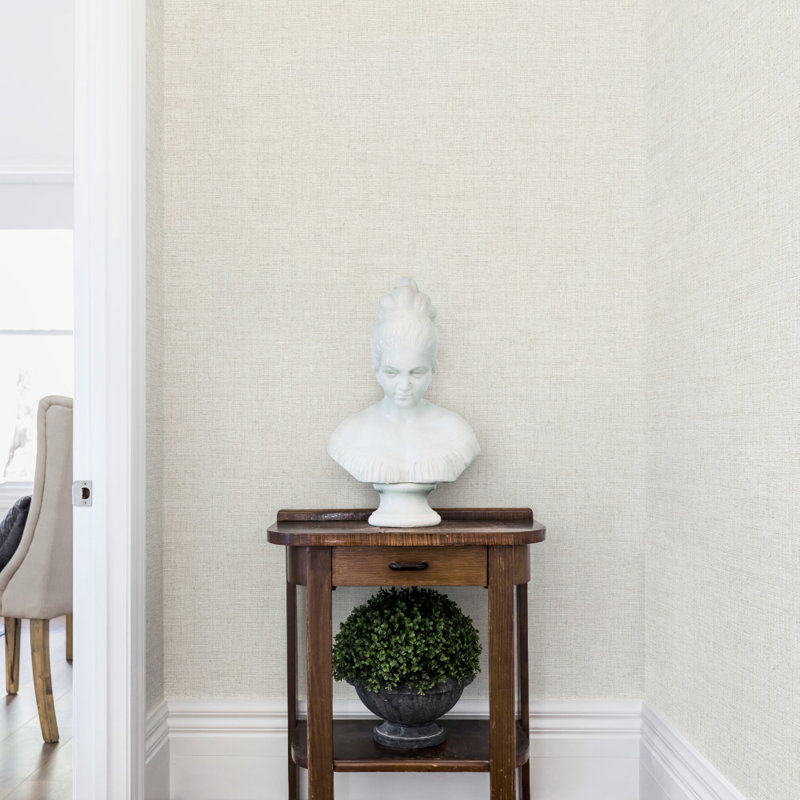 Helsinki Papyrus Weave 20 L X 27 W Peel And Stick Wallpaper Roll
