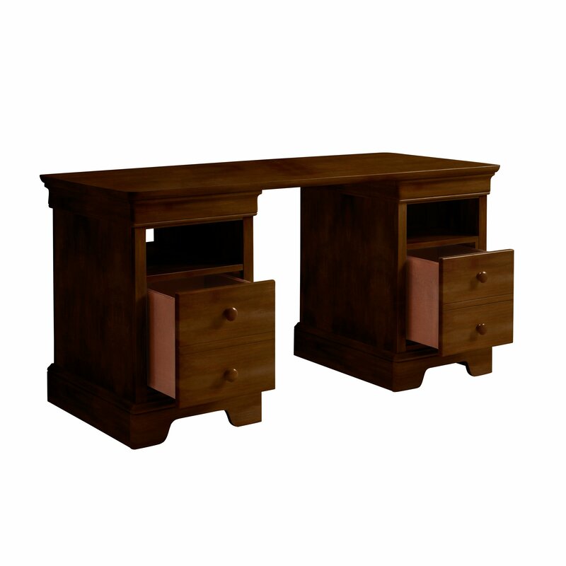 Harriet Bee Beckett Kids Study Desk With Drawers Wayfair