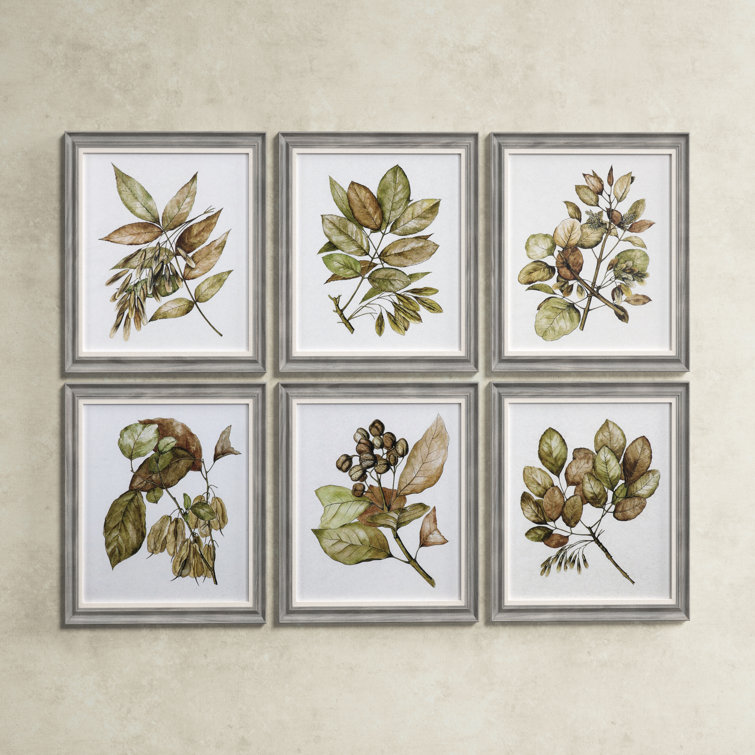 Birch Lane™ 6 Piece Picture Frame Graphic Art Set & Reviews | Wayfair