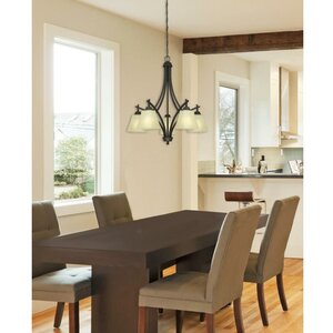 Midori 5-Light Shaded Chandelier