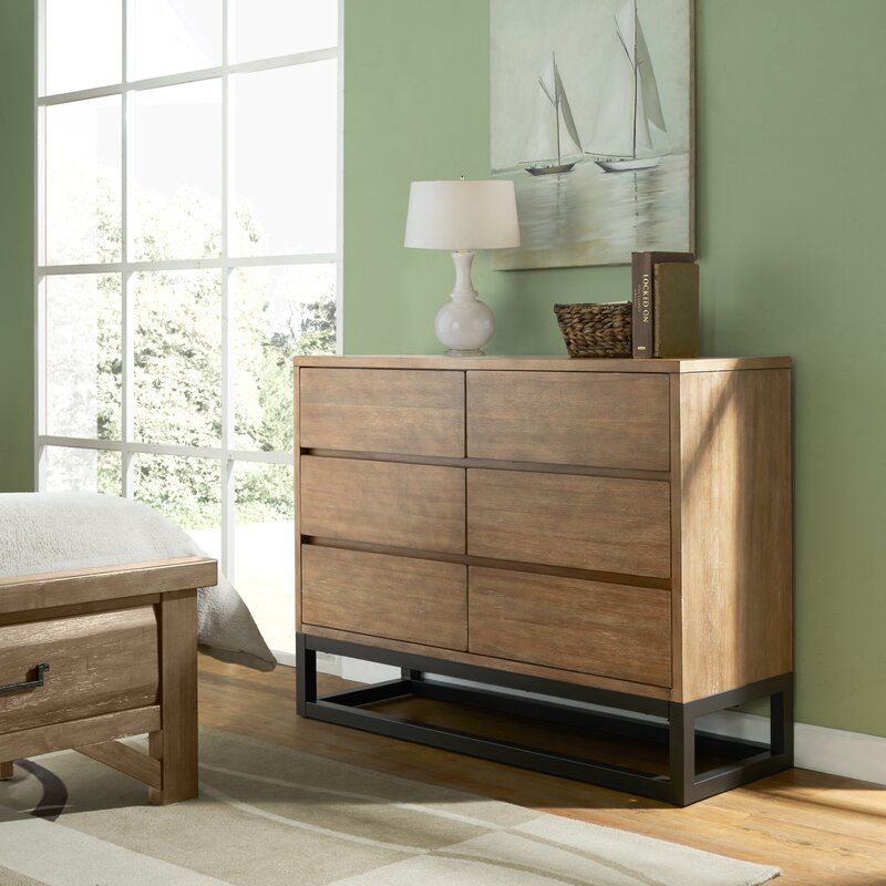 Foundstone Natalia 6 Drawer Double Dresser Reviews Wayfair Ca