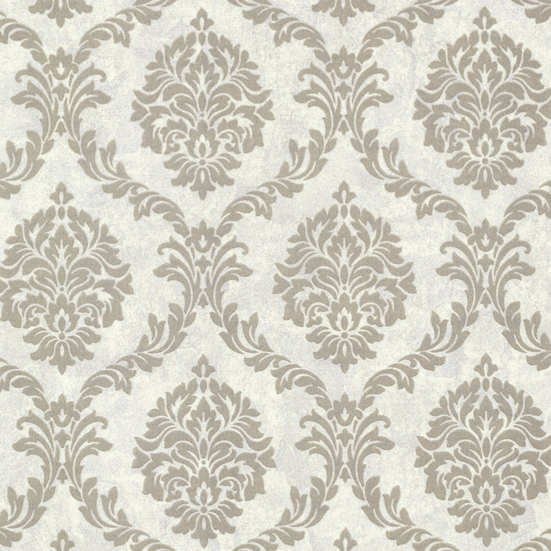 jenice shimmer 33 x 20 5 damask 3d embossed wallpaper