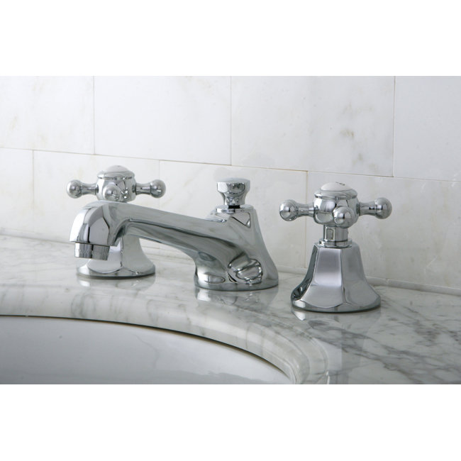 Kingston Brass Metropolitan Widespread Bathroom Faucet With Pop Up