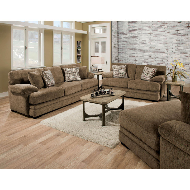 Ensminger Transitional Chenille Sofa