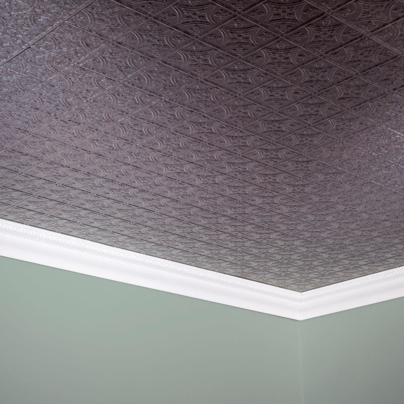 Fasade Traditional 1 2 Ft X 4 Glue Up Ceiling Tile In Ft X 4 Glue Up Ceiling Tile