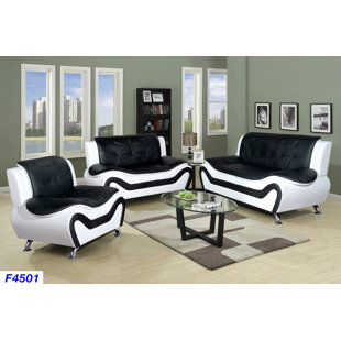 Galewood 3 Piece Living Room Set by Orren Ellis
