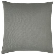 Buckle Down Pinstripes Black/Gray Throw Pillow Multicolor
