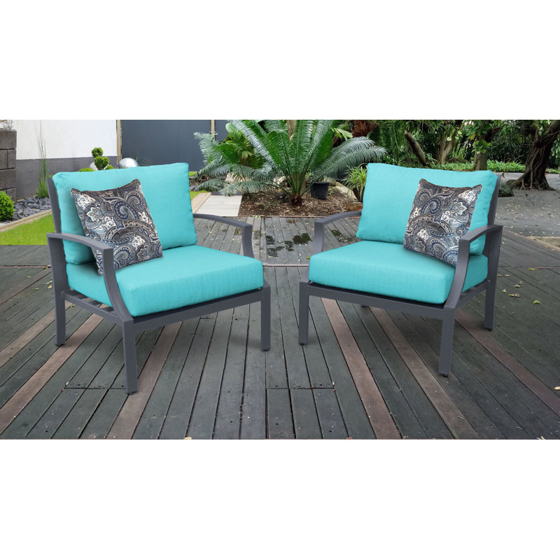Ivy Bronx Benner Patio Chair With Cushions Reviews Wayfair