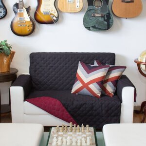 Box Cushion Loveseat Slipcover