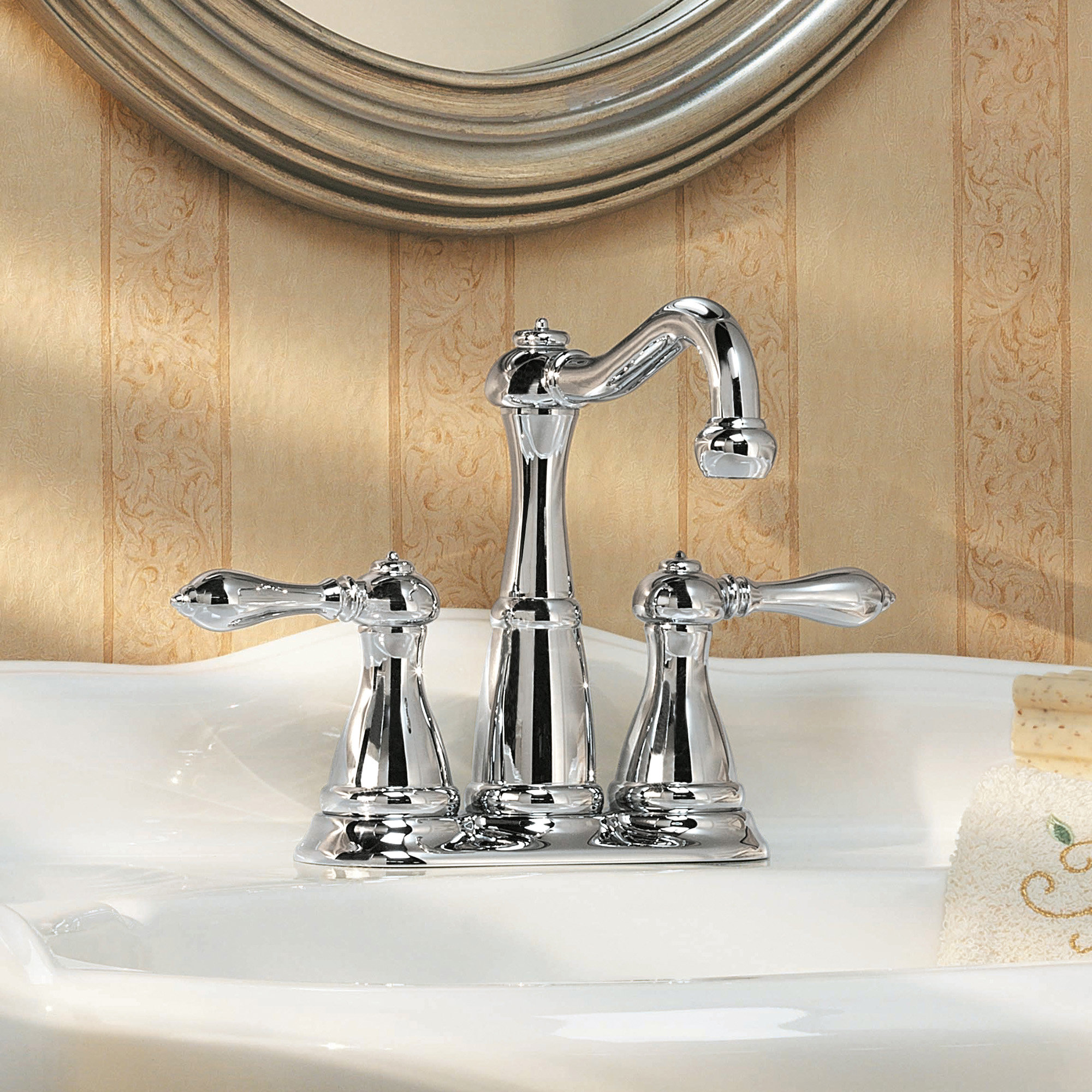 Pfister Marielle Bath Widespread Bathroom Faucet With Drain Widespread Bathroom Faucet