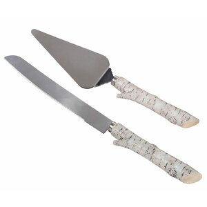 Birch 2 Piece Cake Server Set