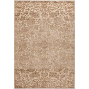 Heritage Bloom Beige/Brown Area Rug