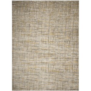 Elvis Gray/Yellow Area Rug